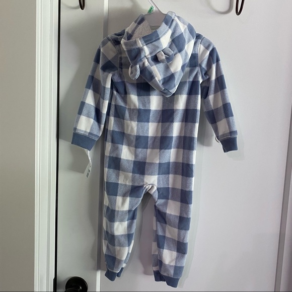 *NWT Carter’s Long Sleeve Hoodie Onesie size 18mnths - Picture 2 of 5
